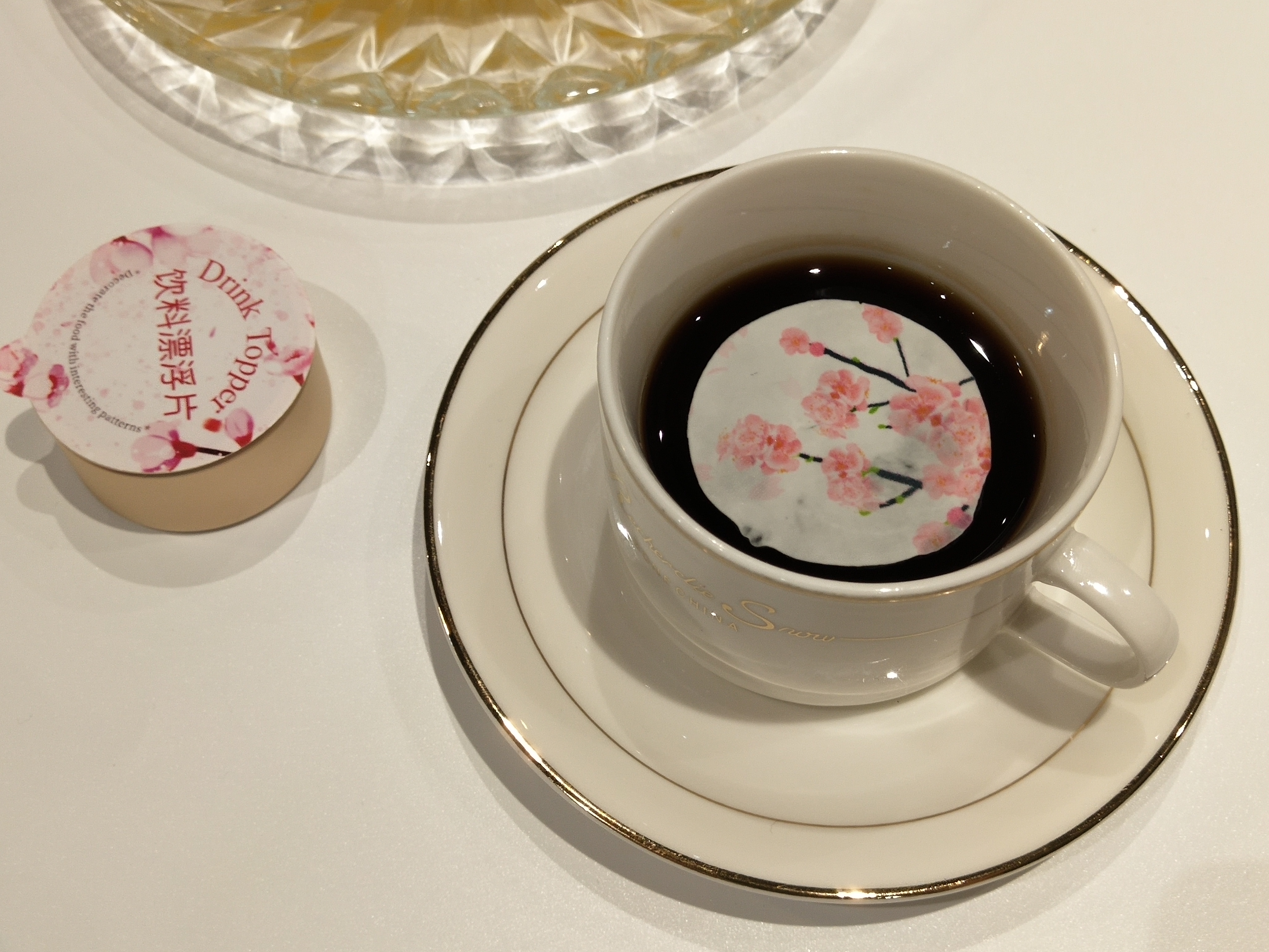 海吉亚生物饮料漂浮片在咖啡中的应用